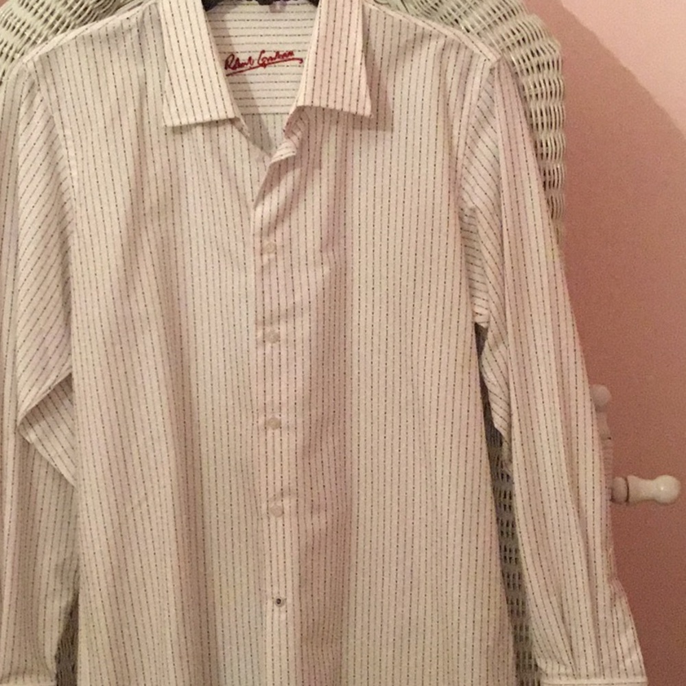 ROBERT GRAHAM BOYS BUTTON DOWN SHIRT.